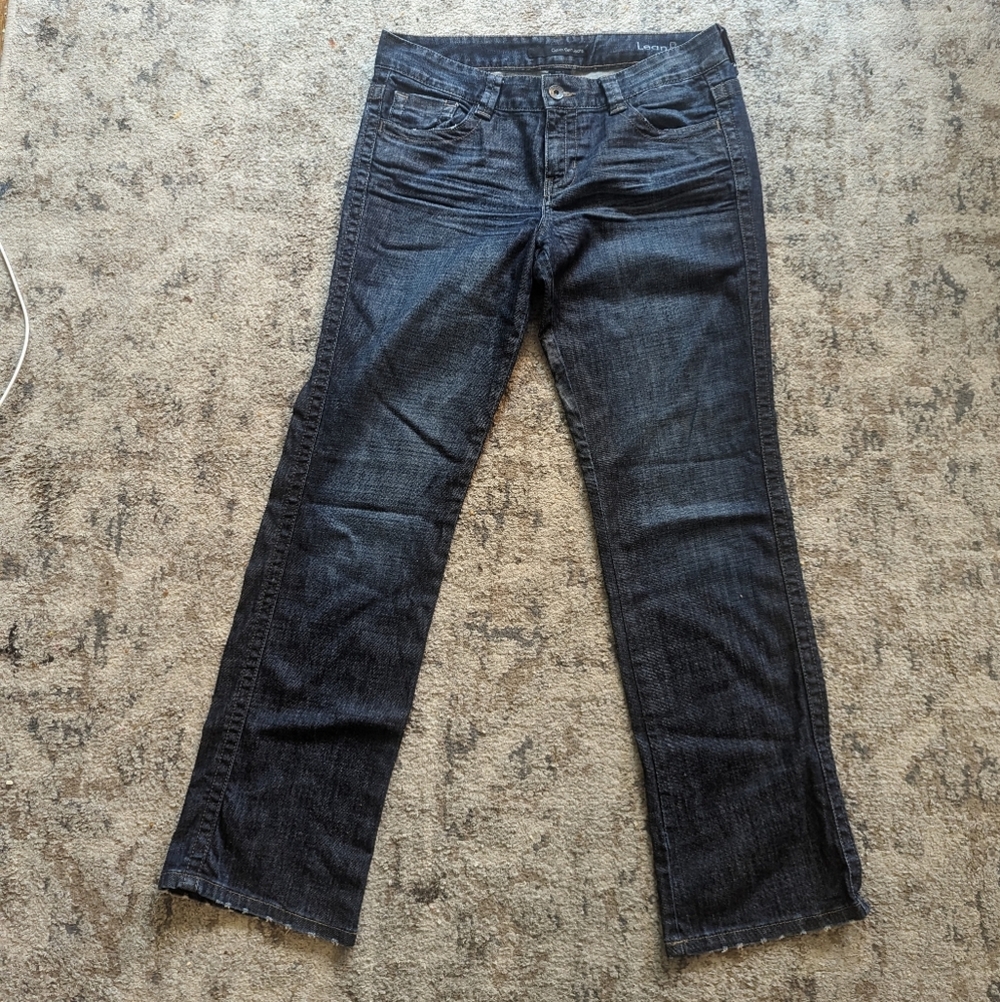 Calvin Klein Lean Boot Jeans, Women's Size 30/10x32", 9" Rise